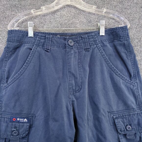Ecko Unltd Men's Cargo Shorts Blue Sizer 30 100% Cotton Pockets - Picture 6 of 11